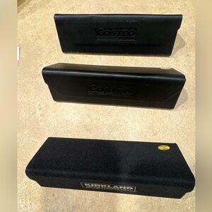 Black Kirkland Costco Eyeglass Cases